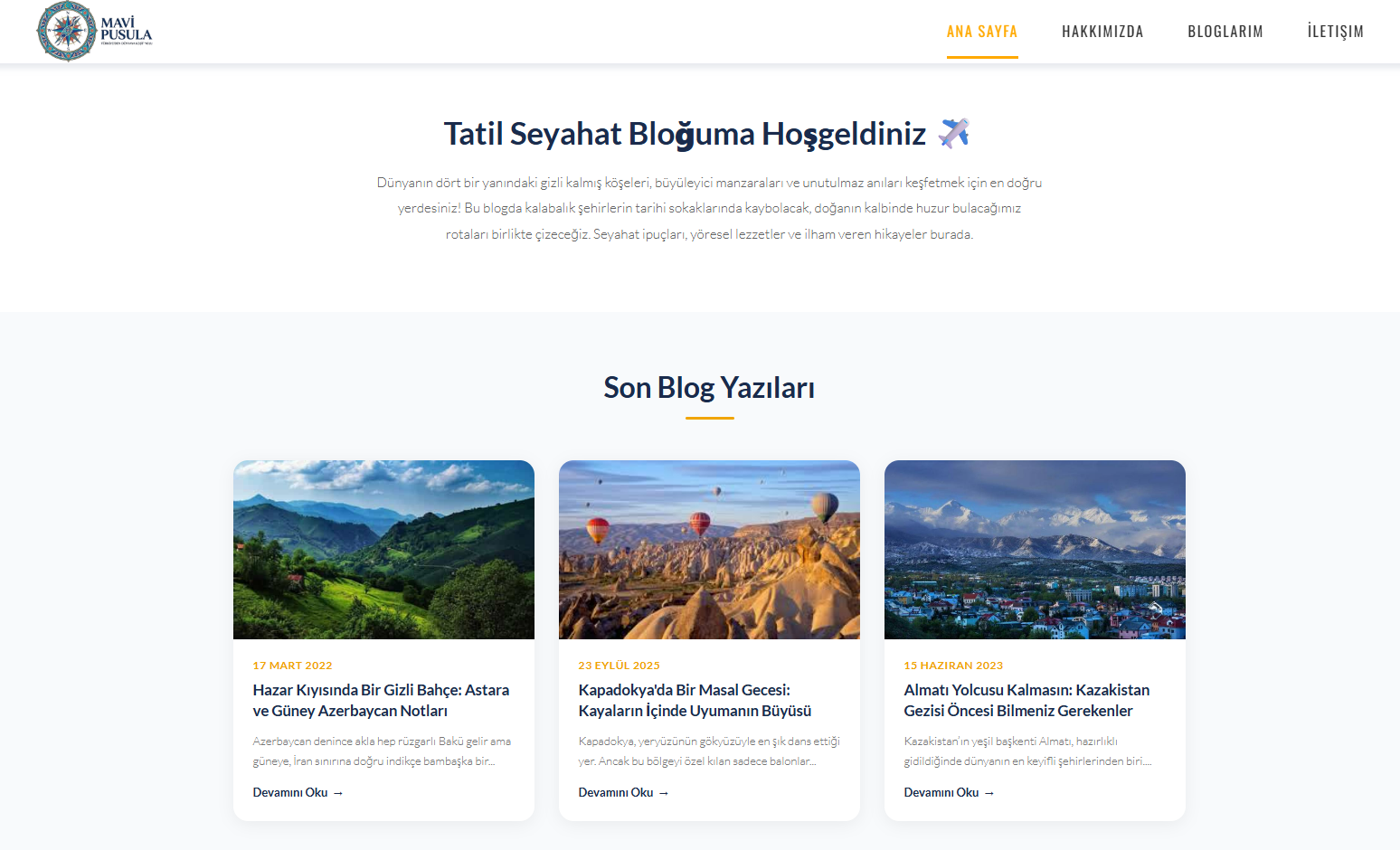 Tatil Seyahat Sitesi